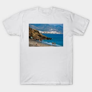 Penoncillo Beach Torrox Costa Nerja Spain T-Shirt